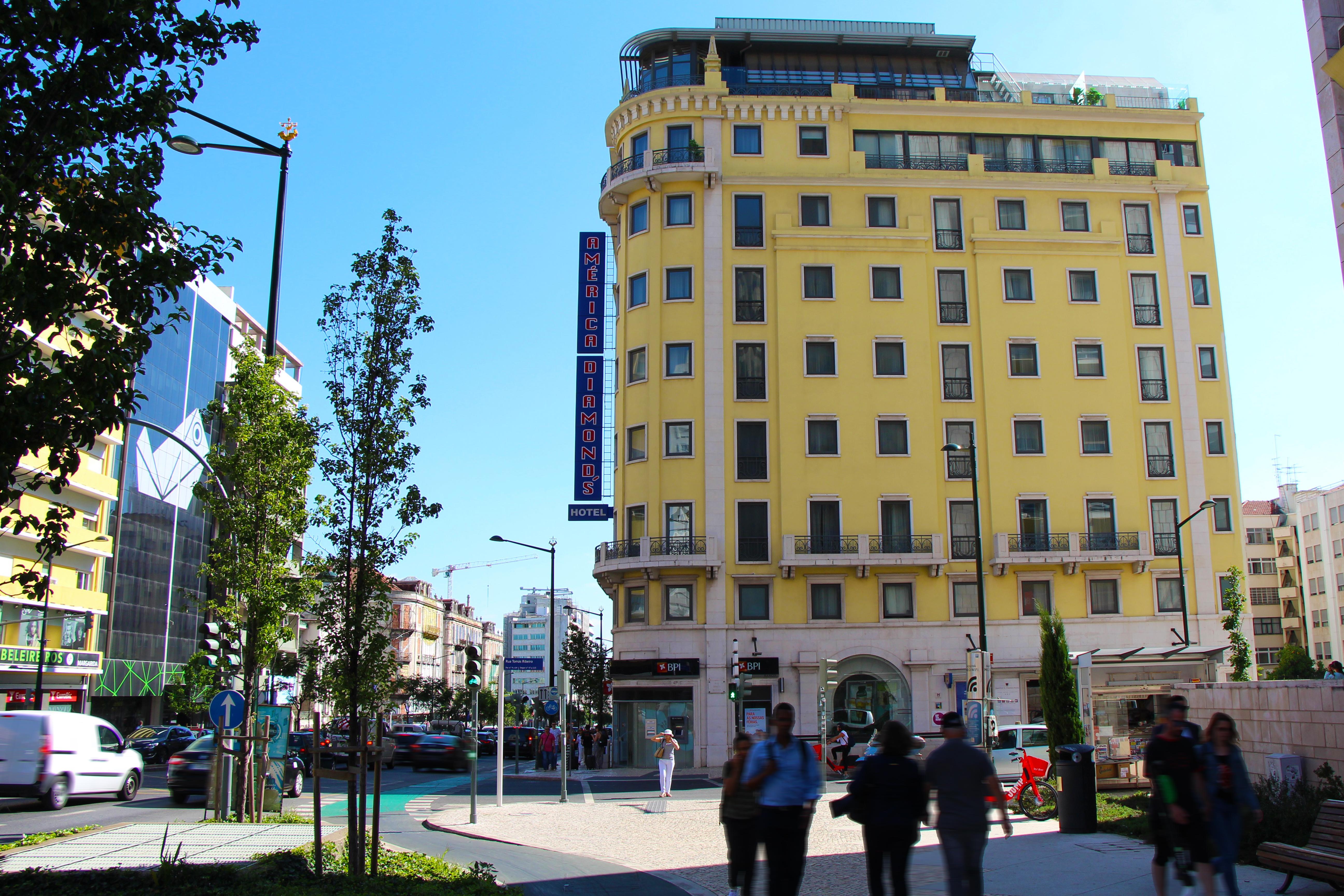 America Diamonds Hotel Lisbon Bagian luar foto